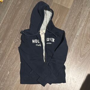 Vintage Hollister Navy Blue Hoodie